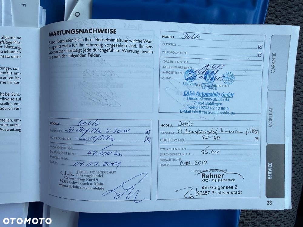 Fiat Doblo 2.0 16V Multijet My - 36