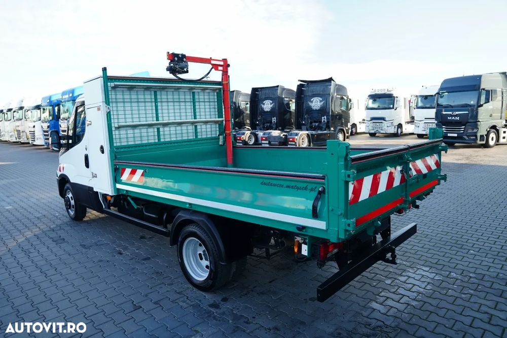 Iveco DAILY 35-150 / OȚEL BASCULABIL SPATE / TRULIU / DUBLU / MANUAL / IMPORTAT / EURO 6 - 16