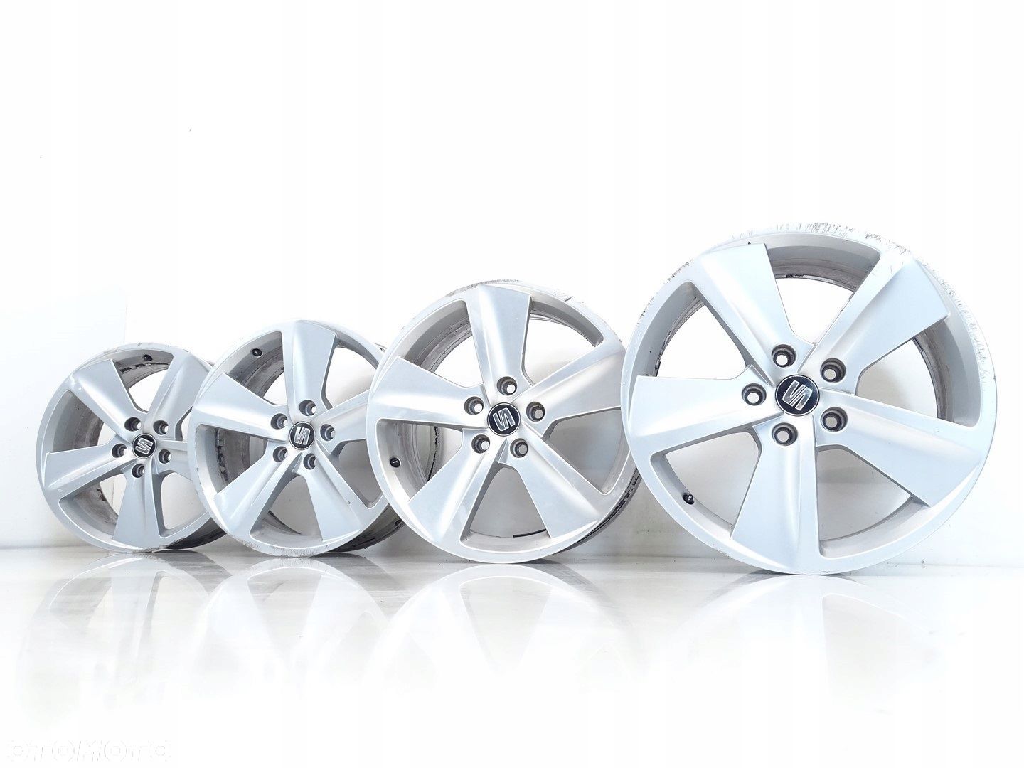 FELGI KOŁA ALUFELGI R17 SEAT LEON III 5F 5X112 7.5J ET51 5F0601025B - 1