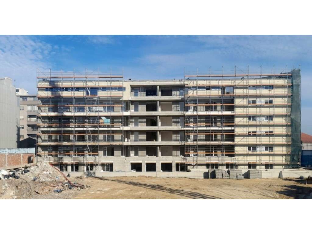 Apartamento T1 novo com varanda a sul - Padrão da Légua, Leça do Balio - Grande imagem: 4/4