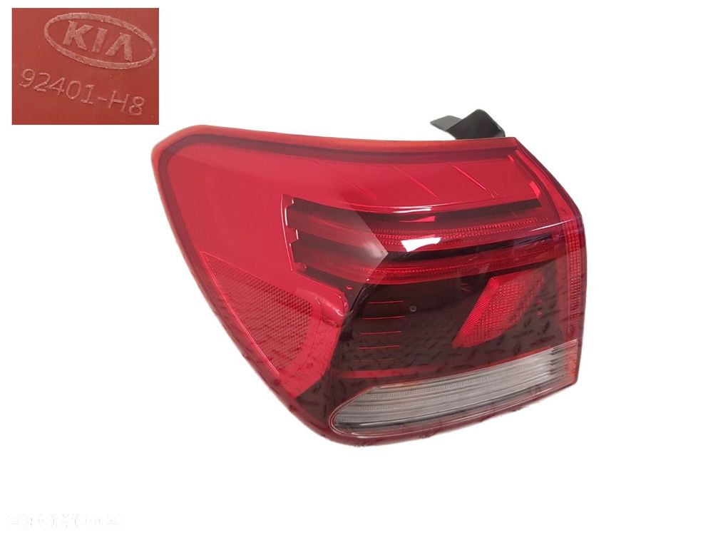 ORYGINALNA LAMPA KIA STONIC 17-21 LEWA TYŁ TYLNA W BŁOTNIK 92401-H8 - 1