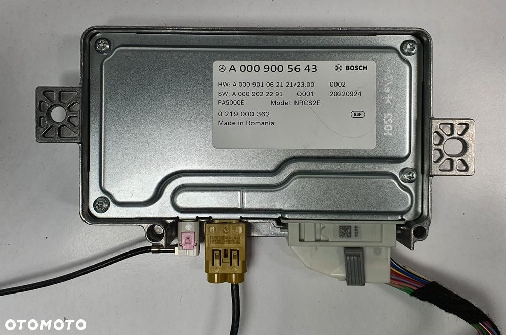 MODUŁ STEROWNIK MERCEDES W213 A0009005643 - 2