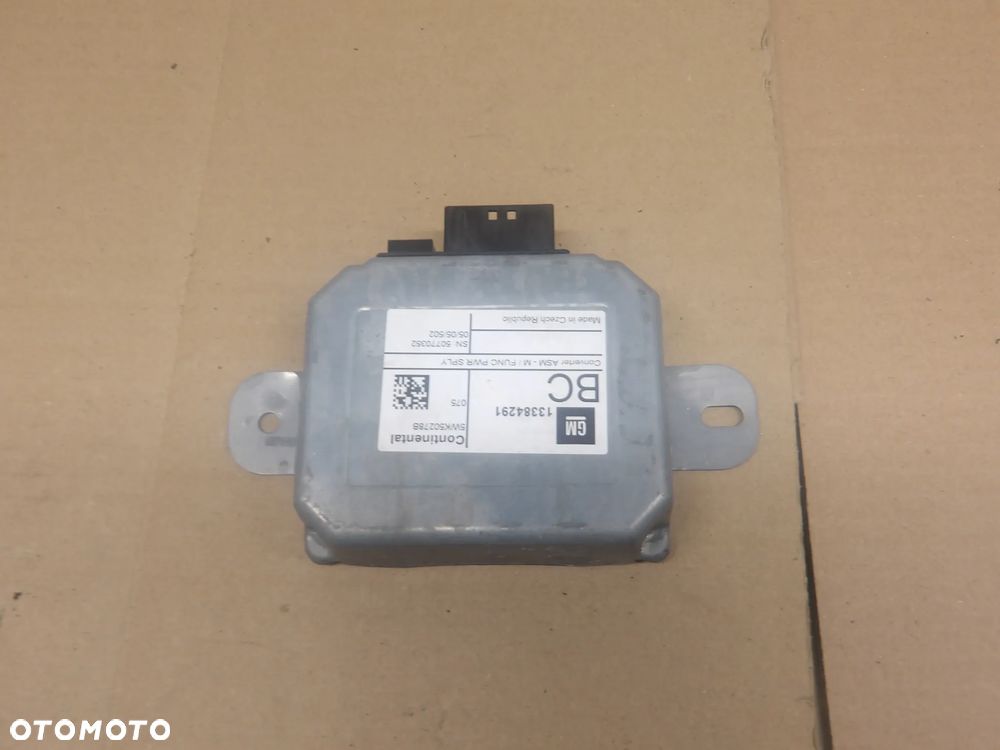 OPEL ASTRA IV J 1.6CDTI MODUŁ STEROWNIK SYSTEMÓW MULTIMEDIALNYCH 13384291 - 1