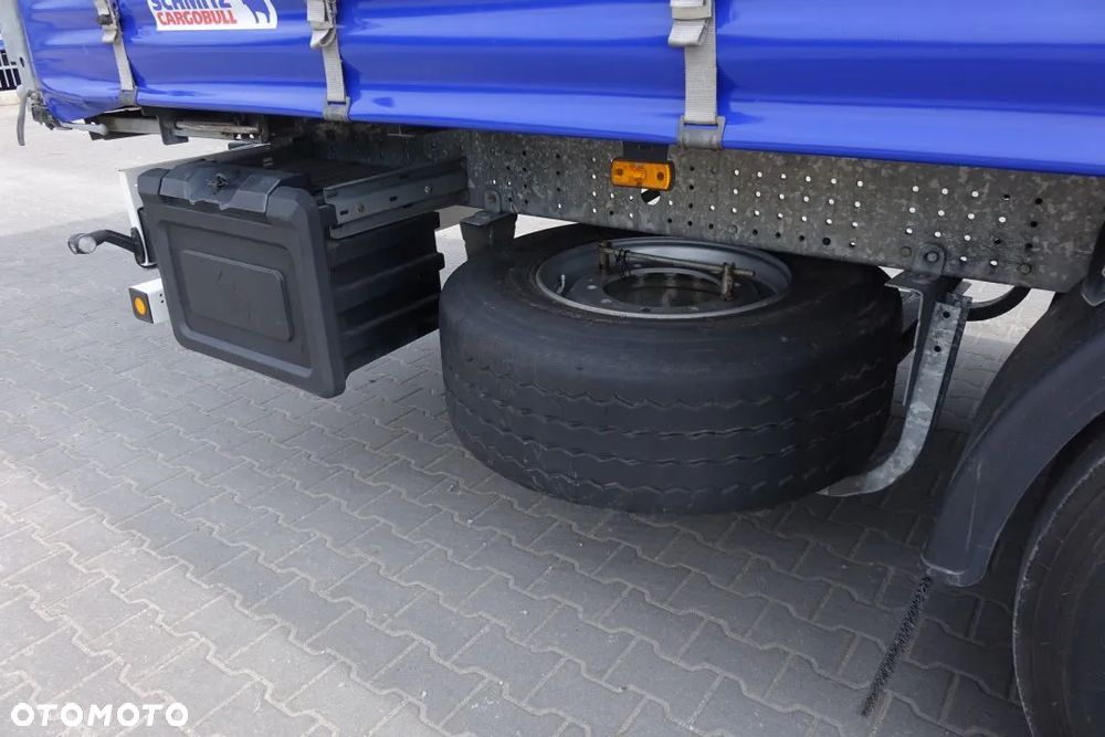 Schmitz Cargobull FIRANKA / STANDARD / OSIE SCHMITZ / NOWE PLANDEKI / OCYNK/ KOSZ I KOŁO ZAPASOWE / - 12