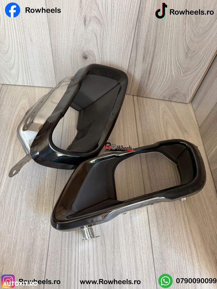 Ornamente BMW tips Evacuare ornamente tobe compatibile cu BMW X5 X6 X7  G05 G06 G07 Modelele G pachet M - 4