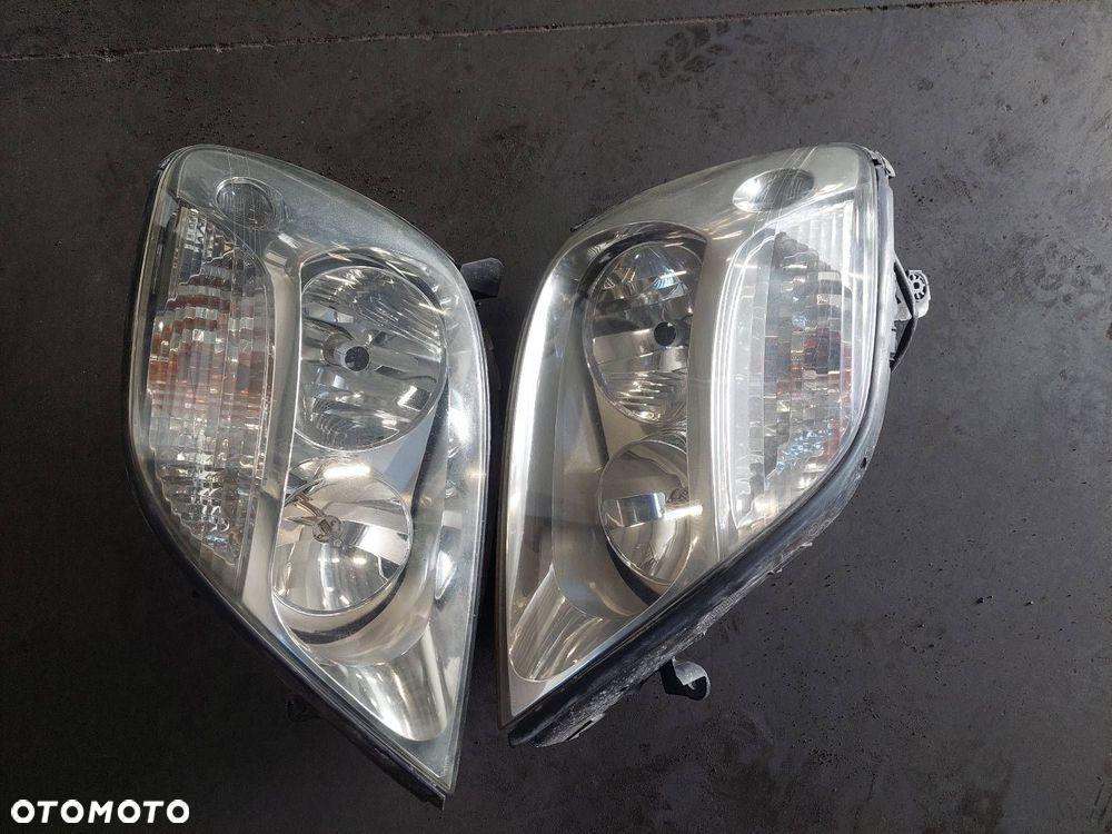 KOMPLETNY PRZÓD MASKA ZDERZAK BŁOTNIKI LAMPY RENAULT SCENIC I LIFT TEB66 - 2