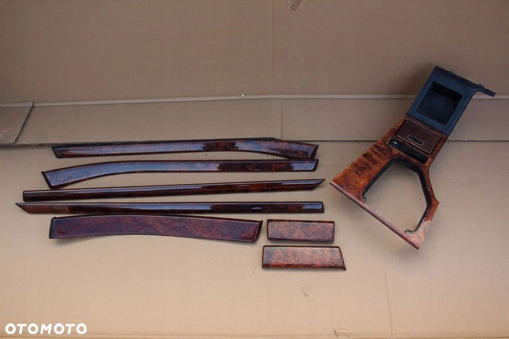 Dekor dekory listwy ozdobne BMW e39 drewno komplet EUROPA - 1