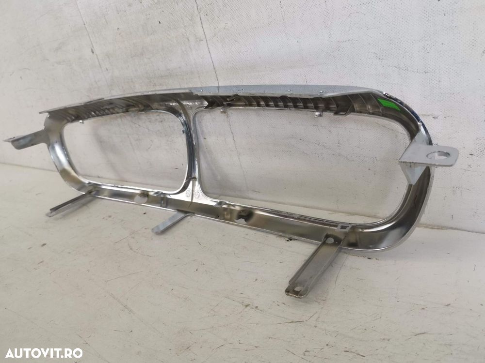 Ornament Cromat Grila Radiator Jaguar XJ8 2003 2004 2005 2006 2007 Ori - 7