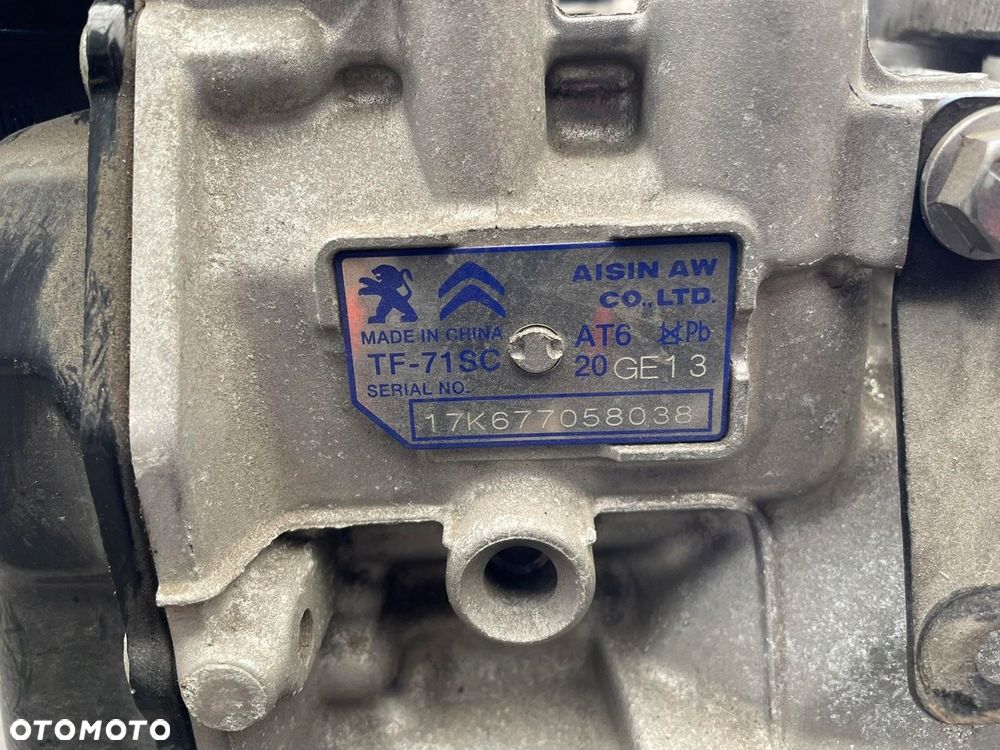 CITROEN C3 III SKRZYNIA BIEGÓW AUTOMAT 9805709280 20GE13 - 6