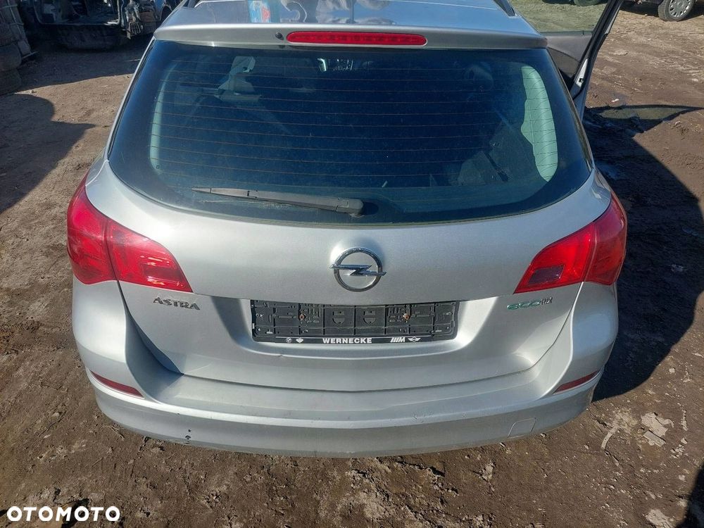 KOMPLETNY TYŁ KLAPA ZDERZAK LAMPA OPEL ASTRA J Z176 - 1