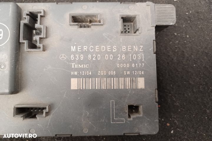 Calculator confort 6398200326 6398200326 Mercedes-Benz Vito W639 [200 - 3