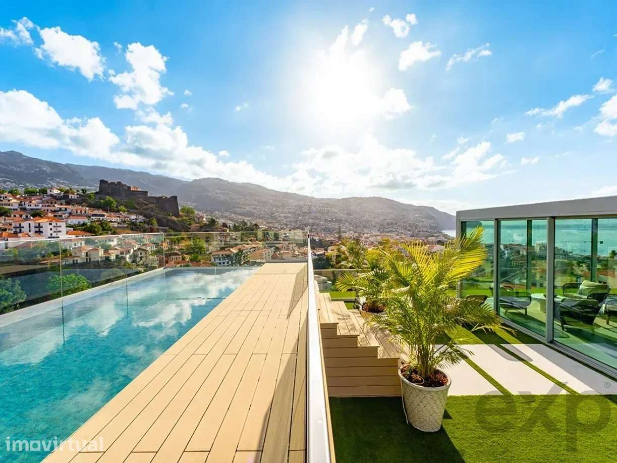 Apartamento moderno com vista mar no Funchal - Grande imagem: 2/36