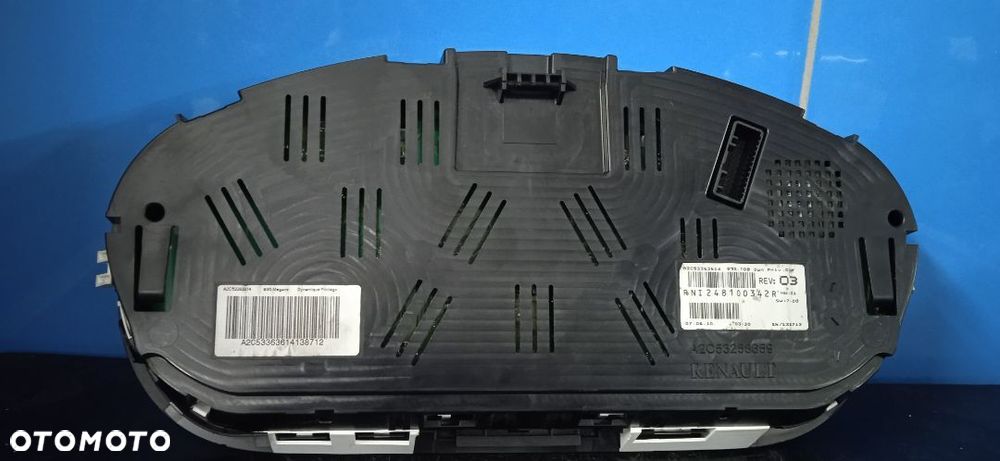 Licznik Renault Megane III RNI248100342R - 2