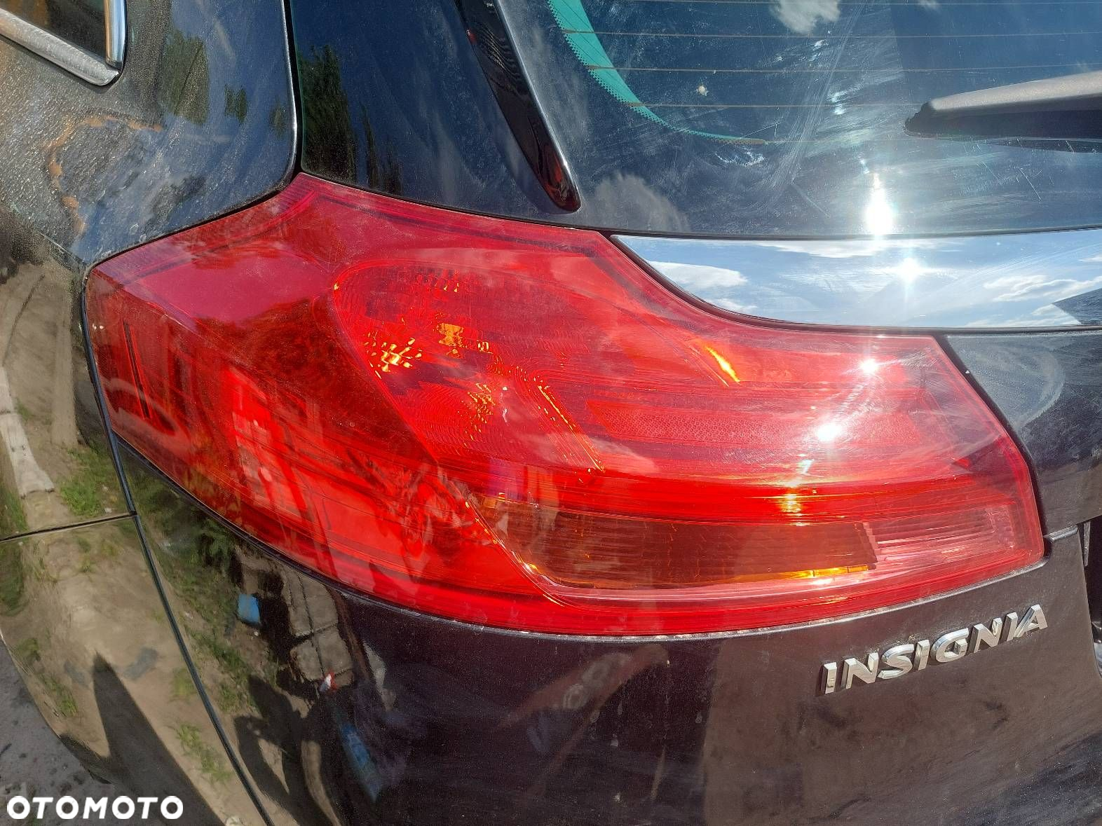KOMPLETNY TYŁ OPEL INSIGNIA A Z22C KLAPA ZDERZAK LAMPY - 8