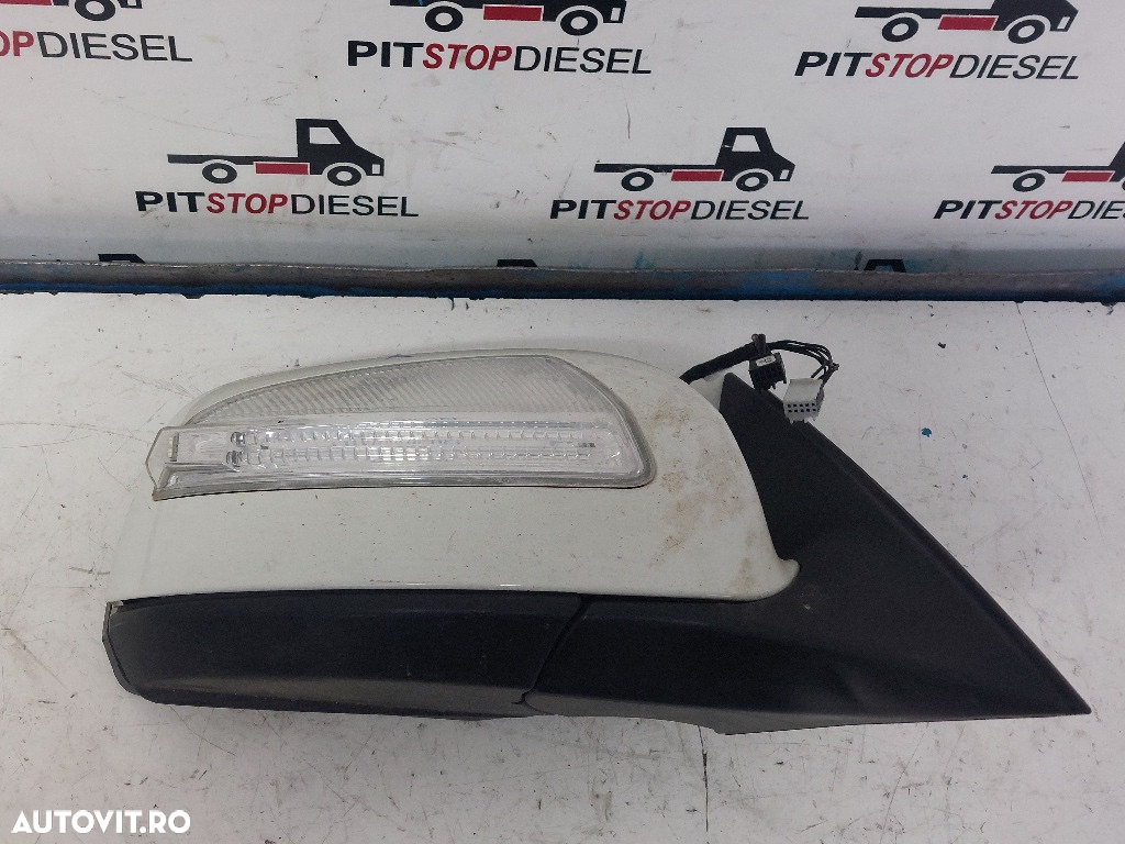 Oglinda dreapta Mercedes C Class W204 2007 2008 2009 2010 2011 2012 2013 2014 2015 alba - 4