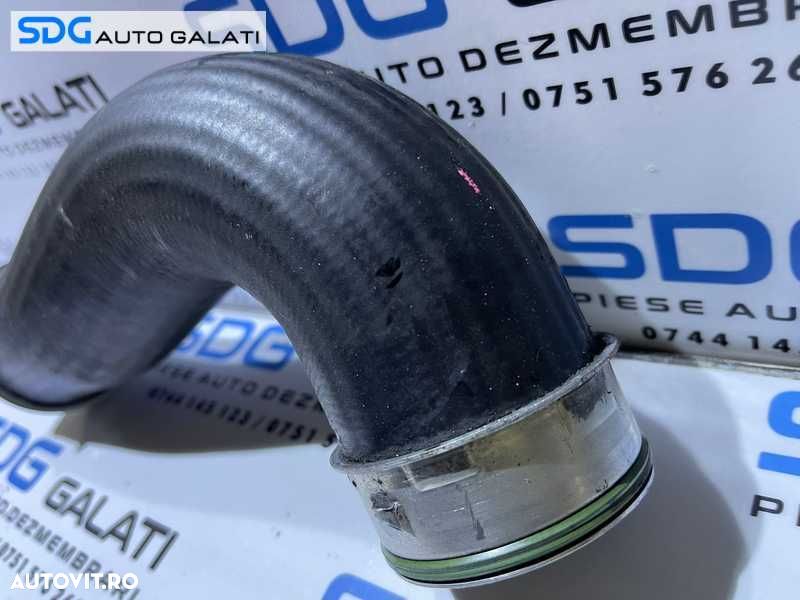Furtun Conducta Presiune Aer Intercooler Skoda Octavia 2 2.0 TDI BMM 2004 - 2013 Cod 3C0145832D [D0903] - 2