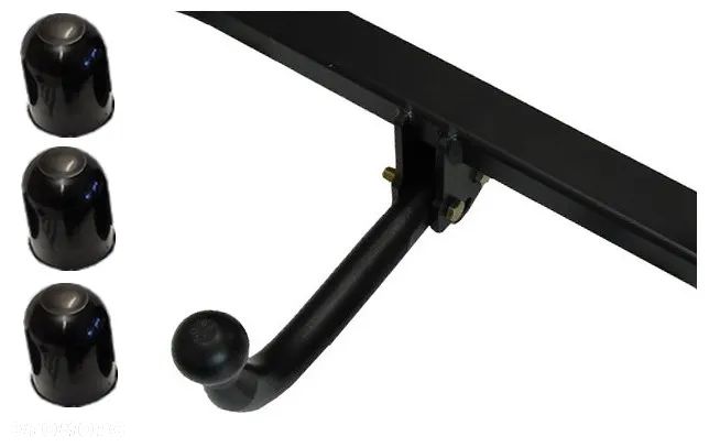 DACIA LOGAN KOMBI MCV 2II od13 HAK HOLOWNICZY Z KULĄ ODKRĘCANĄ NA DWIE ŚRUBY - 4