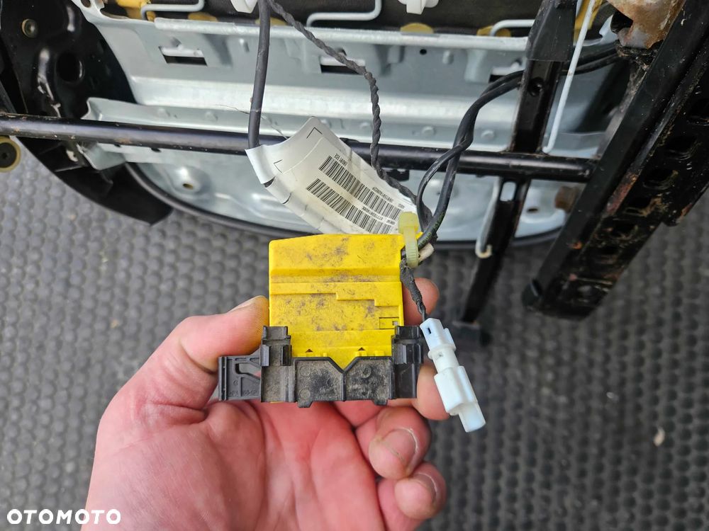 Fotel Kierowcy Siedzenie Welur Czarny Zagłówek BMW 3 E90 E91 2009r Lift LCI - 33