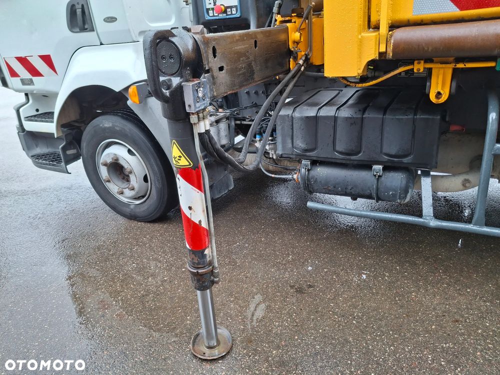 Renault Midlum Wywrotka 3 Stronna HDS HIAB Żuraw Dźwig Hydroburta Łyżka Chwytak Obrotowy - 15