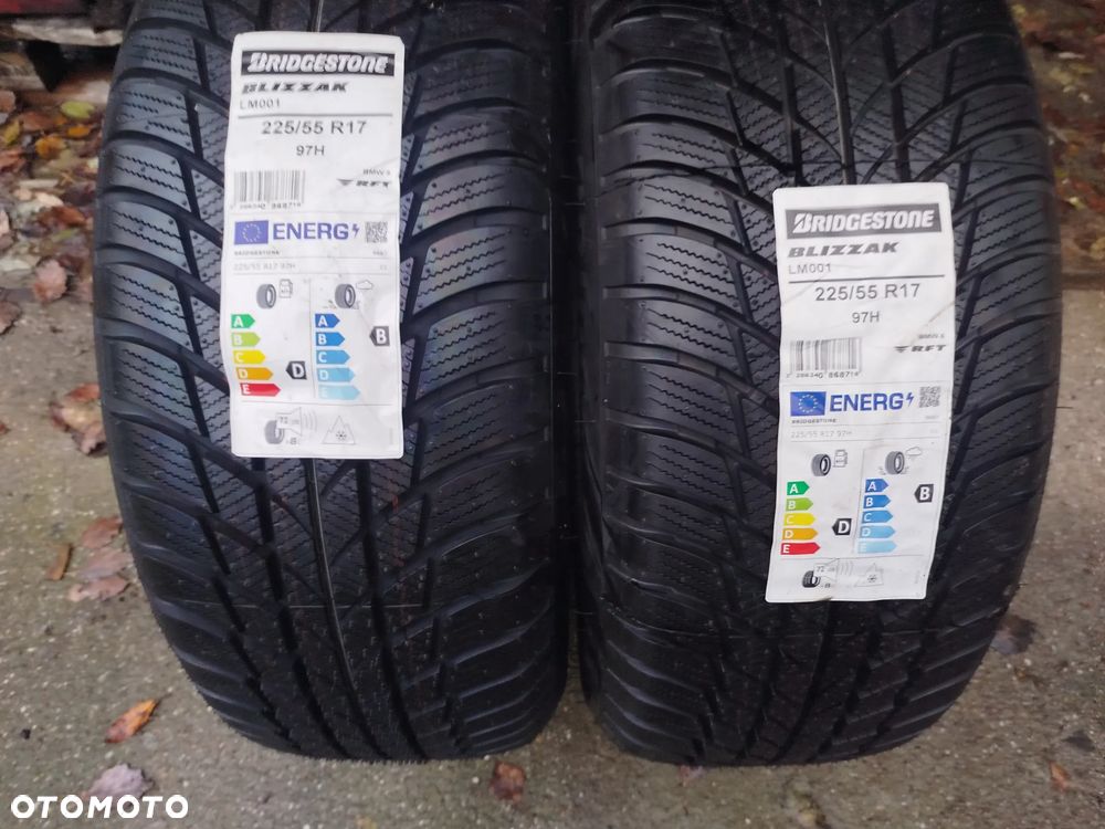 225/55R17 97H BMW Bridgestone Blizzak LM001 Nowe z magazynu wyprzedaż 50% ceny. - 1