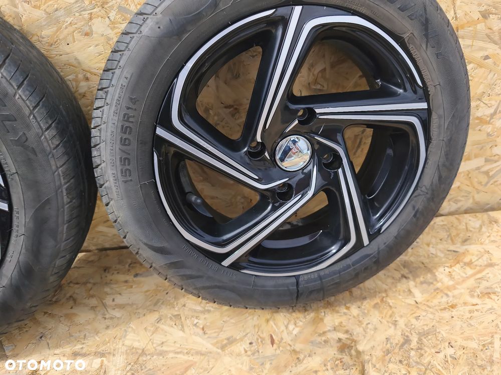 ALUFELGA FELGA KOŁO 14 CALI 4,5JX14 ET 17 4X114,3 AIXAM MICROCAR CITY - 2