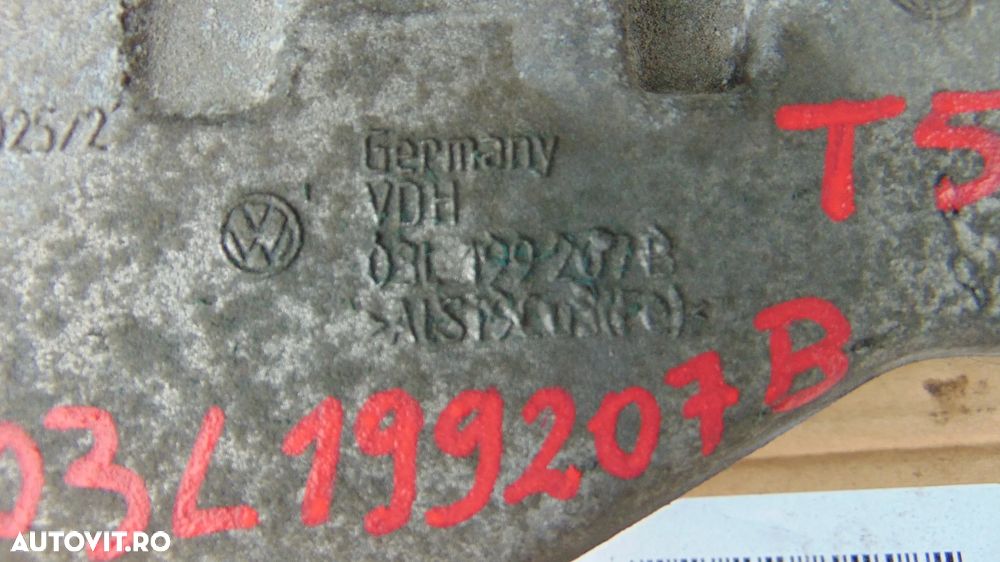 Suport Motor Volkswagen Transporter T5 2.0 diesel cod-03L199207B - 7