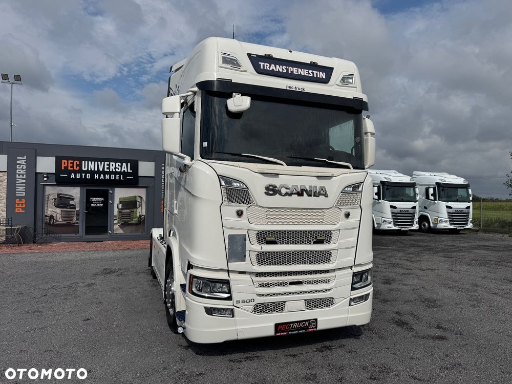 Scania S500 / Automat / Retarder / Klima / Navi / Led / P + T poduszki / Super Stan / z Francji - 2