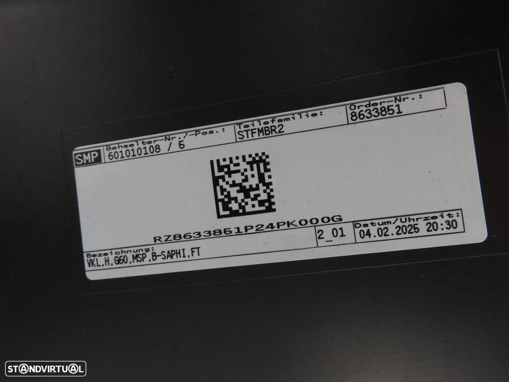 Parachoques Pack M Traseiro Usado / Original BMW 5 (G60) 51125A5A721 - 8