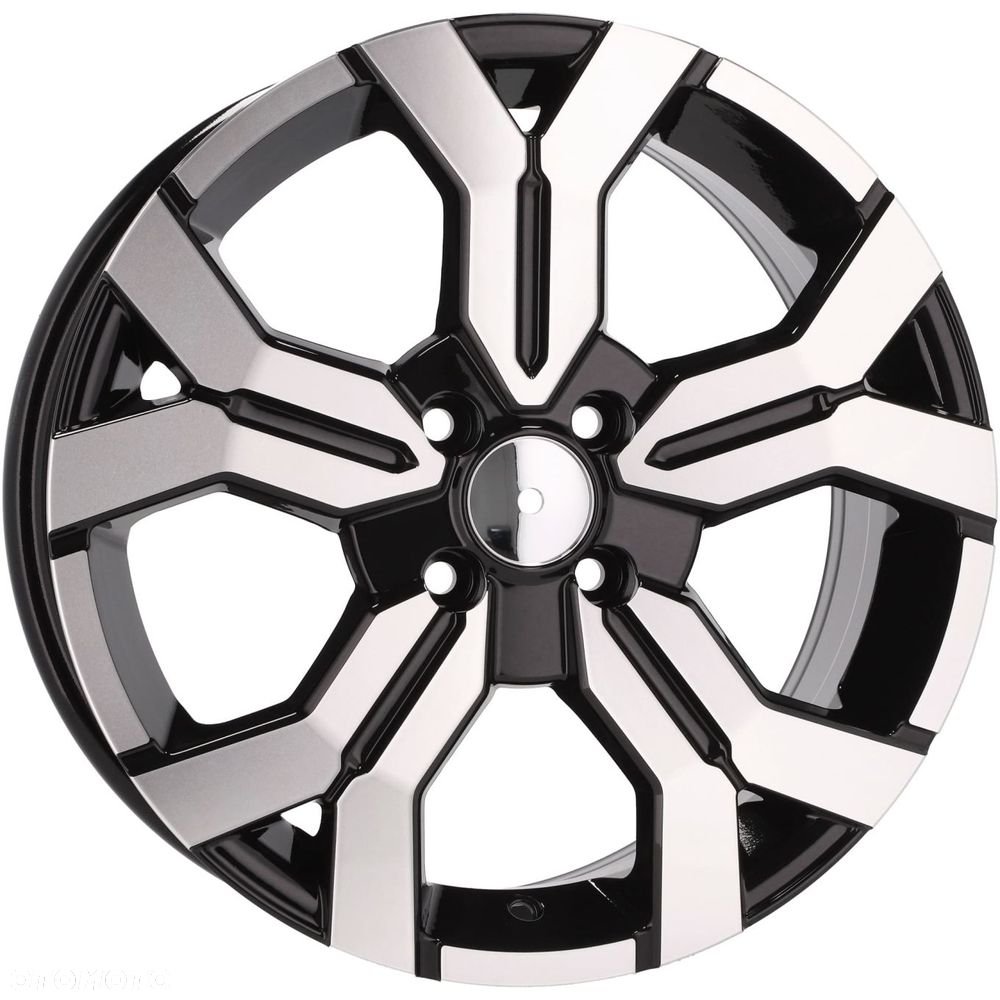 4x Felgi 16 m.in. do DACIA Dokker Sandero Jogger Lodgy Spring RENAULT Captur Clio - B1110 - 5