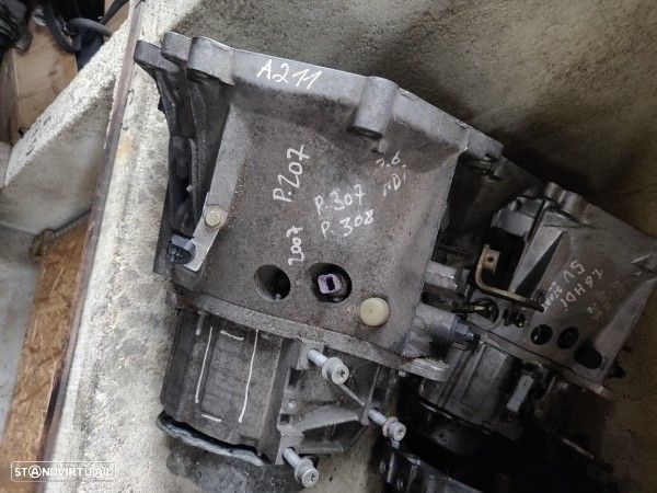 Caixa De Velocidades Manual Peugeot 207 (Wa_, Wc_) - 3