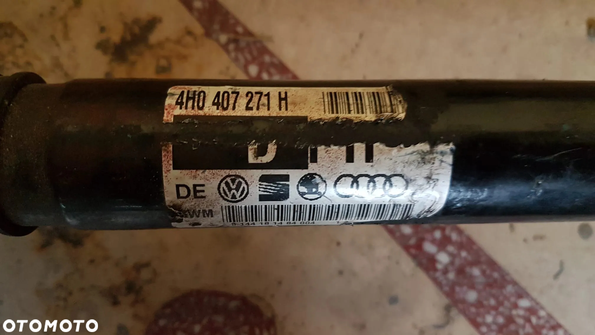 A6 C7 4G PÓŁOŚ PRZÓD PRZEDNIA 3.0 TFSI A7 S7 D1H  4H0407271H - 2