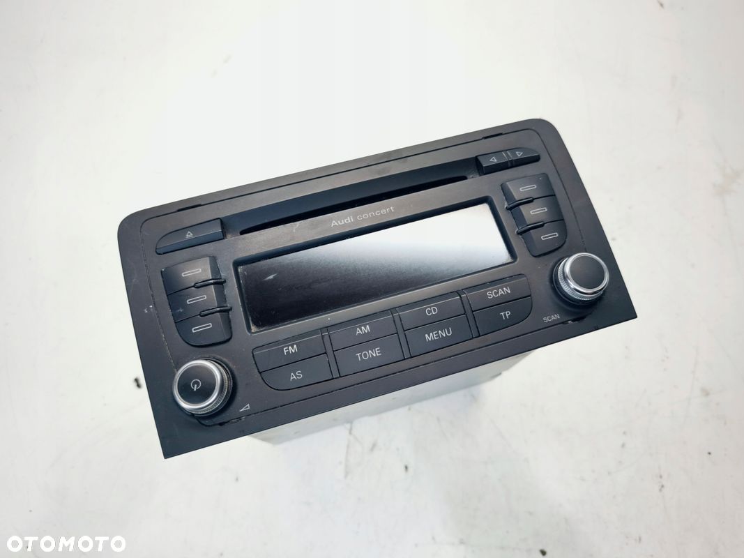 RADIO CD AUDI CONCERT AUDI A3 8P LIFT 2 DIN 8P0035186AB - 1