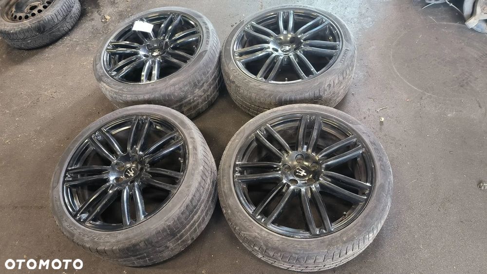 Maserati ghibli 2987 TDI 2014 sedan czarny Felgi aluminiowe R20 - 4