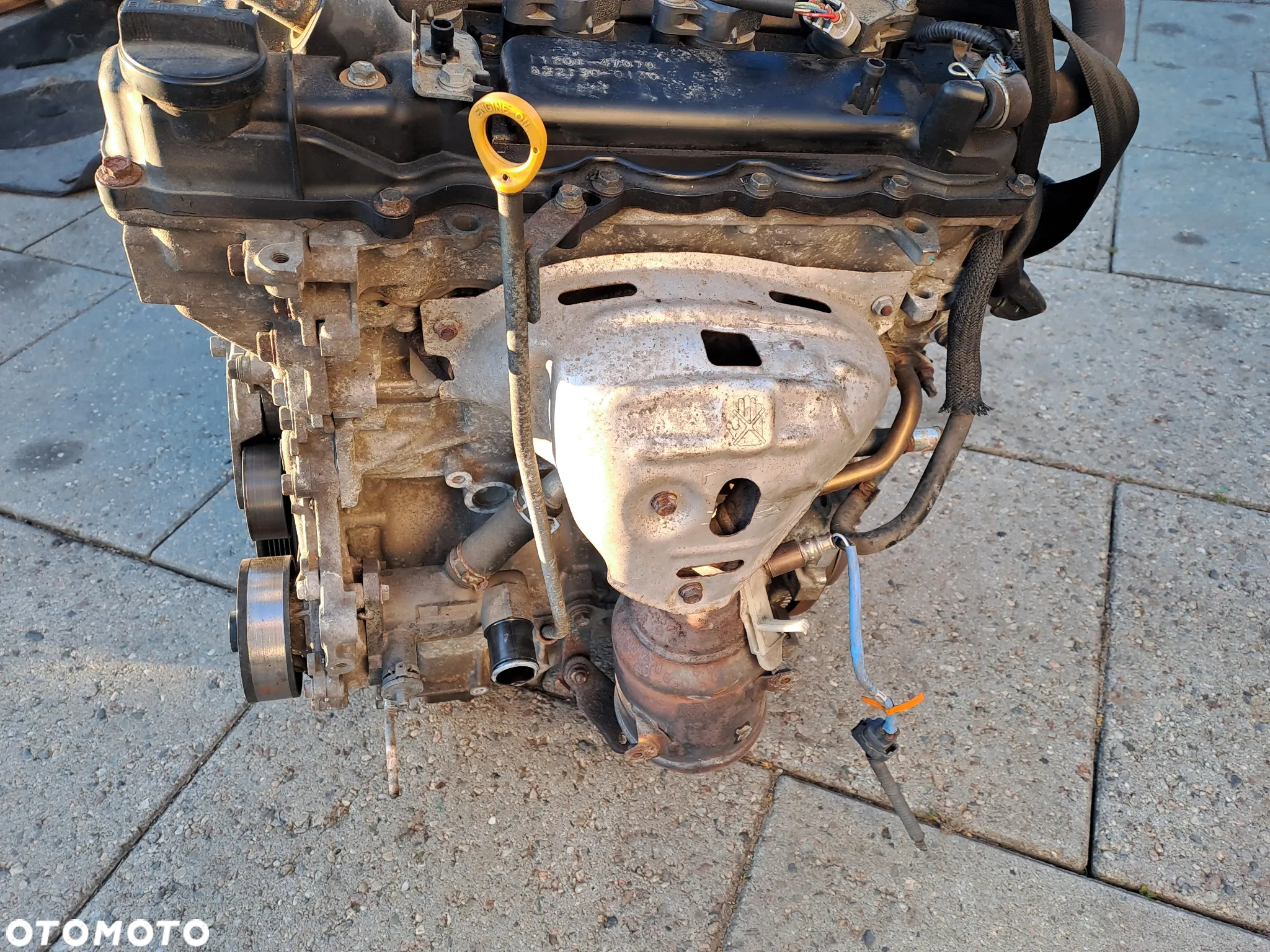 Toyota Yaris II 2008-2011r. 1.3 silnik kompletny kod 1NR-FF niski przebieg - 3