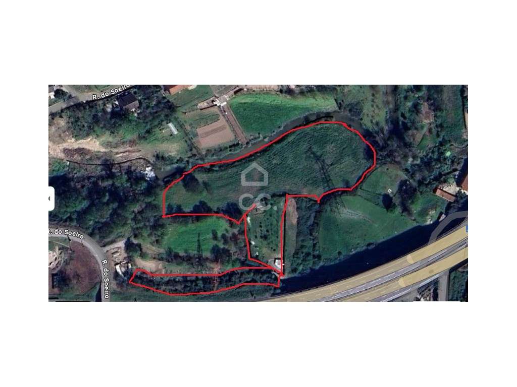 Terreno Rústico Agrícola com 13.410m² - Serzedelo, Guimarães - Grande imagem: 2/32