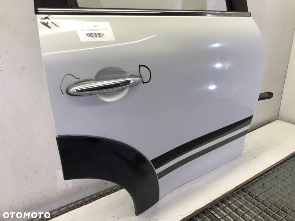 DRZWI PRAWY TYŁ  MINI MINI COUNTRYMAN (R60) 2010 - 2016 Cooper D 82 kW [112 KM] olej napędowy 2010 - 2