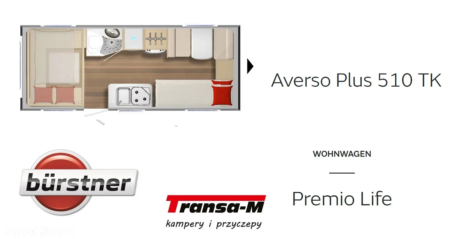 Burstner PRZYCZEPA KEMPINGOWA BURSTNER AVERSO PLUS 510 TK MODEL 2024 - 3
