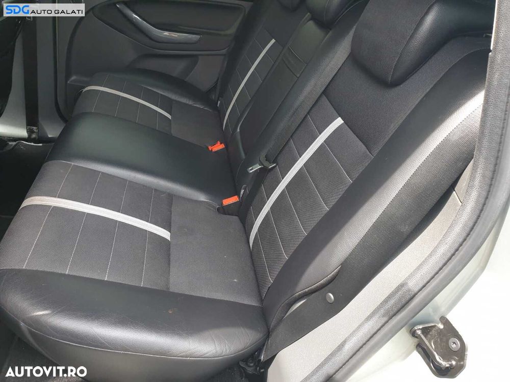 Interior Semipiele Semi Piele Scaun Scaune Fata Stanga Dreapta si Bancheta cu Spatar Ford Kuga 1 2008 - 2013 [C7797] - 4