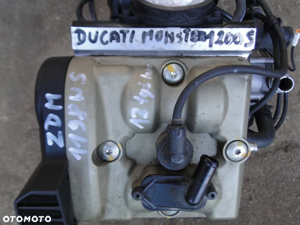 DUCATI MONSTER 1200S SILNIK KOMPLETNY 12tyś km IDEALNY ZDM1198WS EUROPA - 7
