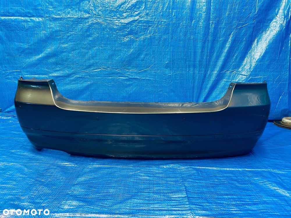 ZDERZAK TYŁ TYLNY CZUJNIKI PDC KOMPLET BMW E90 SEDAN 07R  LAKIER A22 ORYGINAŁ - 1