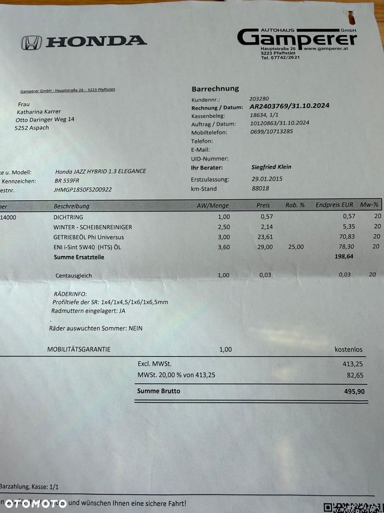 Honda Jazz 1.3 DSi i-VTEC IMA CVT Elegance - 22