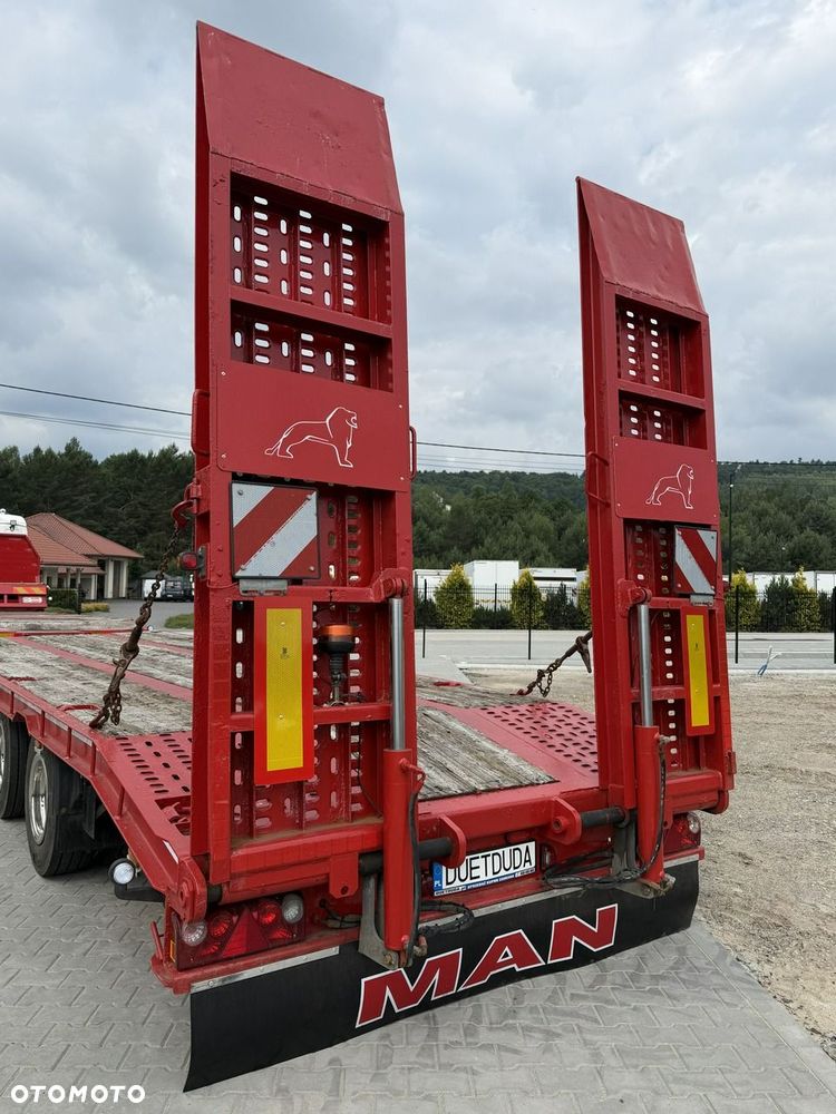 MAN TGS 26.440 6x2 E6 Laweta Tandem Przejazdowy Przyczepa 3-osiowa - 15