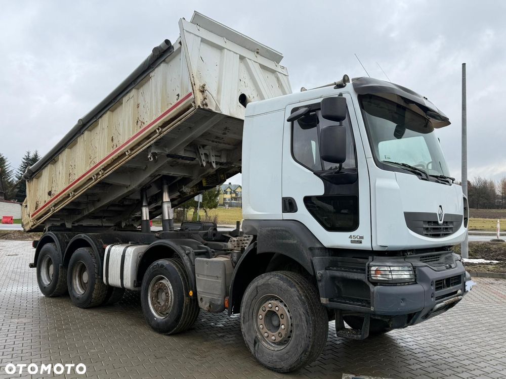 Renault KERAX 450 DXI / WYWROTKA / 8X4 / 3 STRONNA / MEILLER / EURO 5 - 12