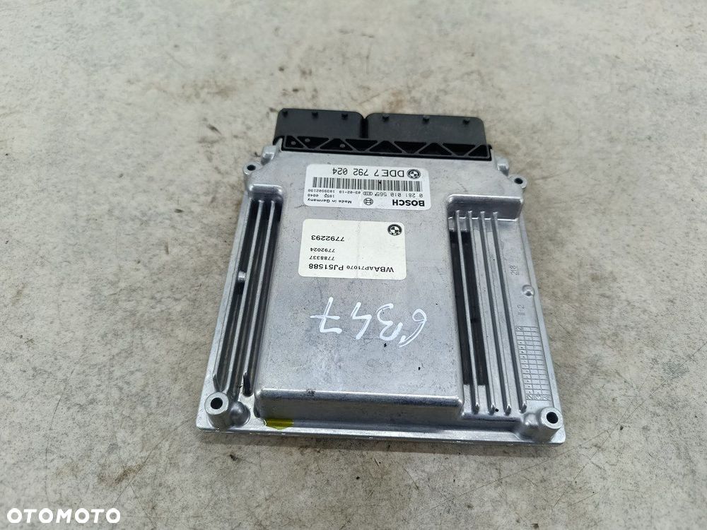 KOMPUTER, STEROWNIK BMW 3 E46 FL 7792024 0281010565  BOSCH 2.0 D - 5