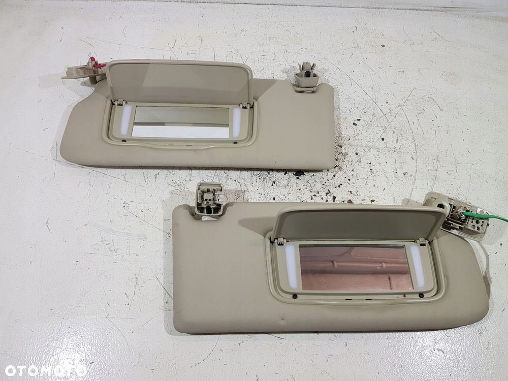 słoneczka osłona przeciwsłoneczna daszek pilot volvo xc60 i eu 12r komplet - 4