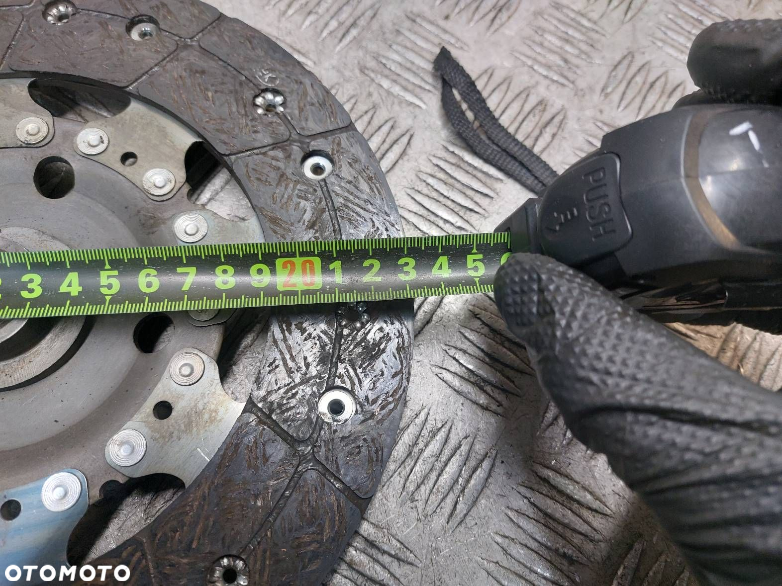 KOŁO DWUMASOWE + TARCZA + DOCISK CITROEN C5 I LIFT 2.0 HDI 415022510 - 5