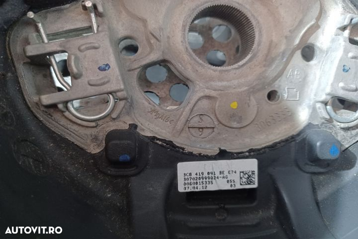 Volan cu comenzi 3C8419091BE 3C8959537D Volkswagen VW Passat B7 [2010 - 4