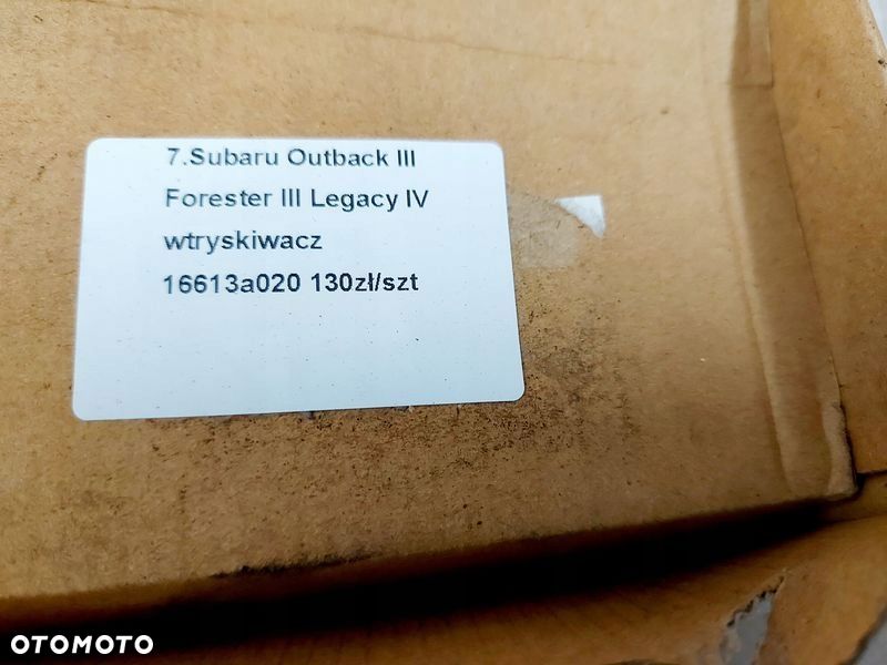 SUBARU OUTBACK III LEGACY IV FORESTER III 2.0 D WTRYSKIWACZ PALIWA - 12