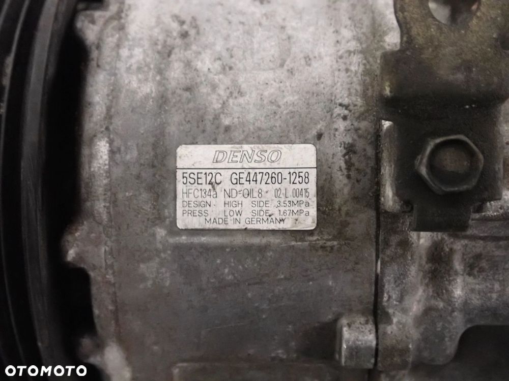 TOYOTA VERSO 2.0 DIESEL 09- KOMPRESOR KLIMATYZACJI - 2