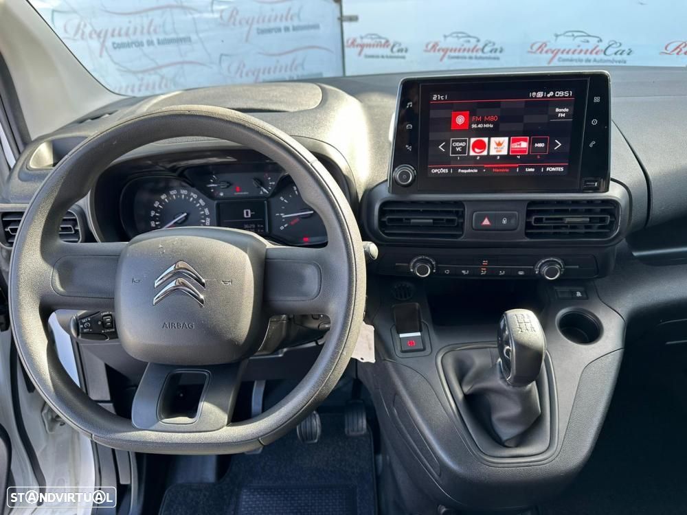 Citroën Berlingo 1.6 BlueHDI 3 Lugares IVA Dedutível - 13